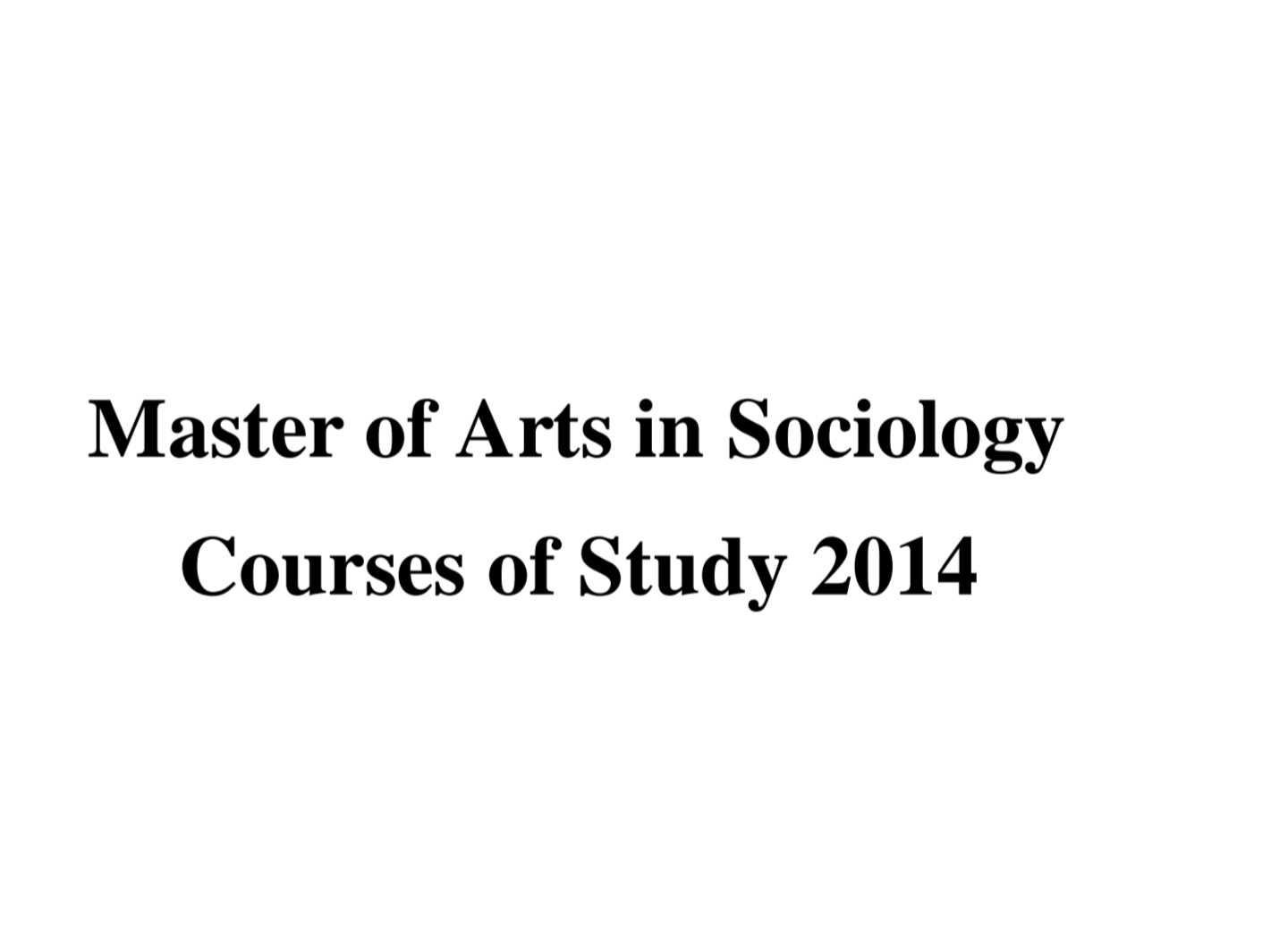 You are currently viewing MA sociology syallabus 2081